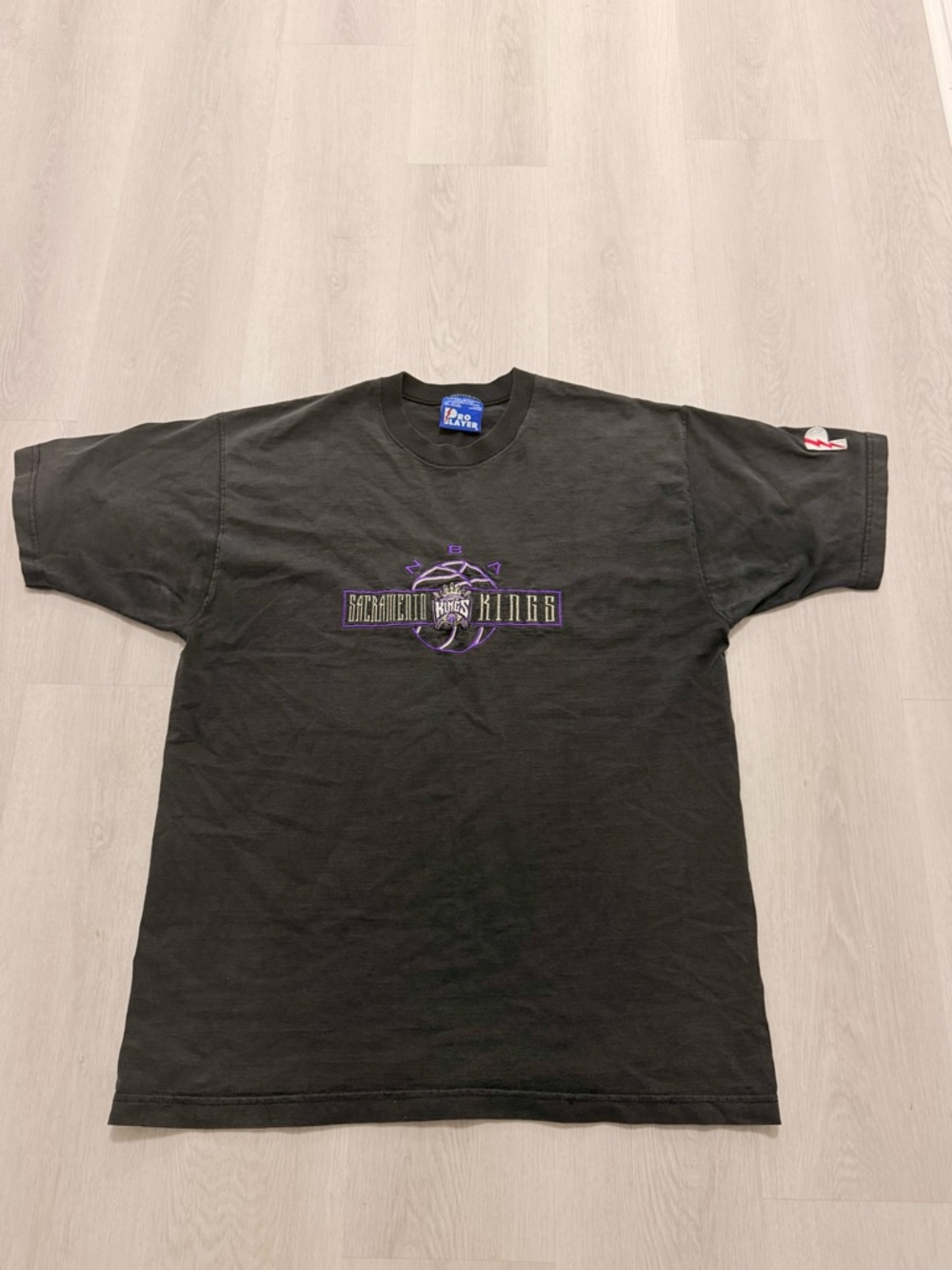 Vtg 90s Pro Player Sacramento Kings NBA Basketball Tshirt Size XL